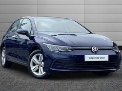 Atlantic blue Used 2020 VW Golf VII Life Hatchback | £17,913 (Good price)