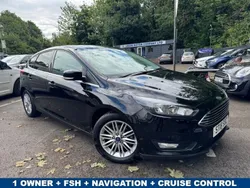 Black Used 2018 Ford Focus Zetec Hatchback | £8,795 (Good price)