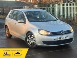 Silver Used 2009 VW Golf VI S Hatchback | £1,690 (Fair price)