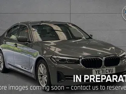 Grey Used 2021 BMW 520 Sport Line Sedan | £23,850 (Good price)