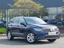 Blue Used 2024 VW Tiguan Allspace Life SUV | £28,498 (Good price)