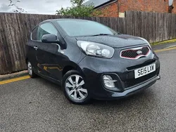 Black Used 2015 Kia Picanto 2 Hatchback | £3,495 (Good price)