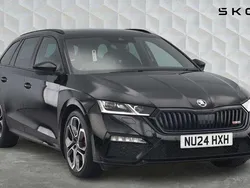 Black Used 2024 Skoda Octavia vRS Estate | £31,033 (Expensive)