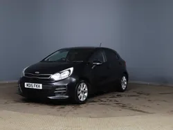 Black Used 2015 Kia Rio 2 Hatchback | £6,350 (Fair price)