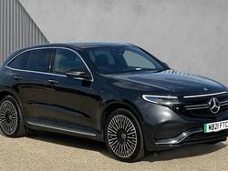 Metallic paint graphite grey Used 2021 Mercedes EQC400 AMG line SUV | £26,480 (Fair price)