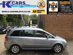 Silver Used 2010 Vauxhall Zafira Design Edition MPV | £4,490 (Fair price)