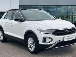 White Used 2022 VW T-Roc Life SUV | £17,124 (Fair price)