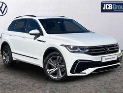 White Used 2023 VW Tiguan R-line Edition SUV | £26,495 (Fair price)