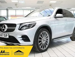 Silver Used 2017 Mercedes GLC250 AMG Line Premium Estate | £22,580 (Fair price)