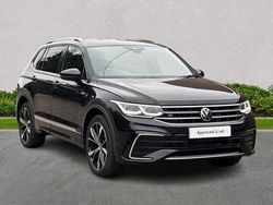 Black Used 2025 VW Tiguan Allspace R-line SUV | £34,172 (Fair price)