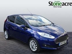 Blue Used 2017 Ford Fiesta Titanium X Hatchback | £5,795 (Good price)