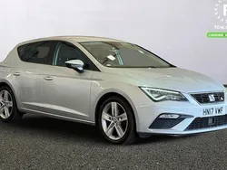 Silver Used 2017 Seat Leon FR Hatchback | £9,899 (Fair price)
