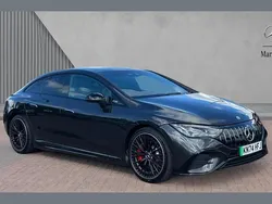 Metallic paintwork graphite grey Used 2024 Mercedes EQE AMG 53 Edition Sedan | £58,890 (A bit pricey)