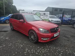 Red Used 2013 Mercedes C220 AMG Estate | £4,950 (Good price)