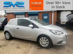 Silver Used 2016 Vauxhall Corsa Van | £4,995 (Fair price)