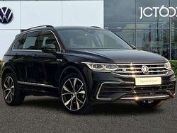 Black Used 2022 VW Tiguan R-line SUV | £25,069 (Fair price)