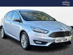 Silver Used 2018 Ford Focus Zetec Hatchback | £8,790 (Good price)