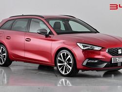 Aztec red Used 2022 Seat Leon FR Sport Estate | £19,390 (Expensive)