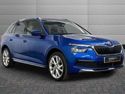 Race blue metallic Used 2022 Skoda Kamiq SE L Executive SUV | £17,000 (Fair price)