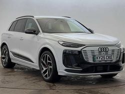 White Used 2025 Audi Q6 e-tron Advanced SUV | £53,980 (Super price)