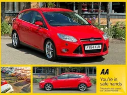 Red Used 2014 Ford Focus Titanium X Hatchback | £2,875 (Good price)