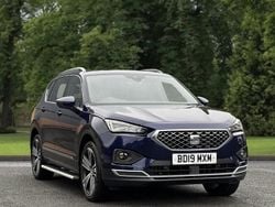 Blue Used 2019 Seat Tarraco 4Drive SUV | £17,695 (Fair price)