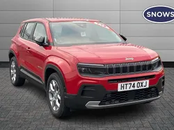 Ruby New 2025 Jeep Avenger Altitude SUV | £20,840 (Fair price)