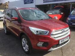 Red Used 2017 Ford Kuga Titanium SUV | £10,595 (Fair price)