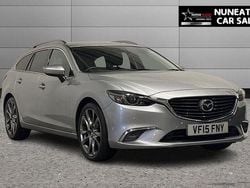Silver Used 2015 Mazda 6 Inclusive Estate | £6,200 (Good price)