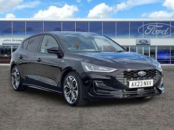 Black Used 2023 Ford Focus ST-Line X Hatchback | £17,495 (Fair price)