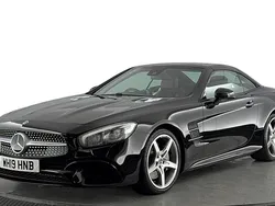 Black Used 2019 Mercedes SL400 AMG line Cabriolet | £32,820 (A bit pricey)