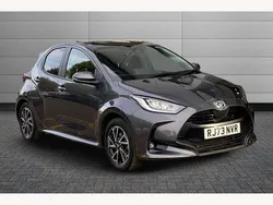 Grey Used 2023 Toyota Yaris Hybrid Design Hatchback | £18,795 (Fair price)