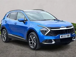Blue Used 2022 Kia Sportage 4 SUV | £26,905 (Fair price)