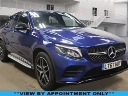 Blue Used 2017 Mercedes GLC220 AMG line SUV | £26,994