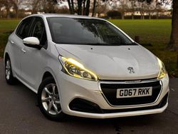 White Used 2018 Peugeot 208 Active Hatchback | £3,995 (Fair price)