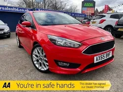 Red Used 2016 Ford Focus Zetec Hatchback | £5,999 (A bit pricey)