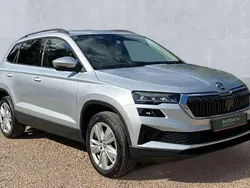 Silver Used 2024 Skoda Karoq SE Drive SUV | £22,461 (Fair price)