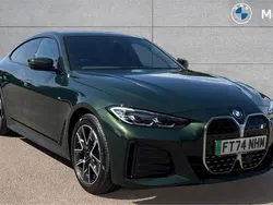 Sanremo green metallic Used 2025 BMW i4 M Sport Sedan | £41,737 (Fair price)