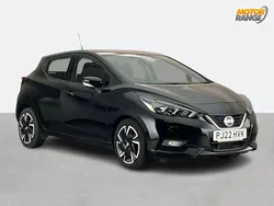 Black Used 2022 Nissan Micra Acenta Hatchback | £11,895 (Fair price)