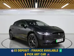 Black Used 2021 Jaguar I-Pace SUV | £18,349 (Fair price)