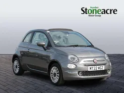 Grey Used 2022 Fiat 500C Dolcevita Cabriolet | £12,995 (Fair price)