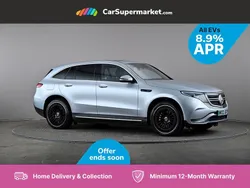 Silver Used 2022 Mercedes EQC400 AMG Line Premium Plus SUV | £30,676 (A bit pricey)