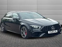 Black Used 2020 Mercedes A45 AMG Hatchback | £31,595 (Fair price)