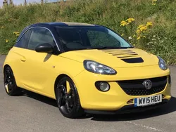 Yellow Used 2015 Vauxhall Adam Slam Hatchback | £5,295 (Fair price)