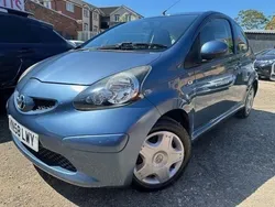Blue Used 2008 Toyota Aygo Hatchback | £2,295 (Fair price)