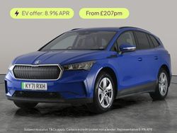 Blue Used 2021 Skoda Enyaq iV ecoSuite SUV | £13,749 (Fair price)