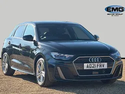 Black Used 2021 Audi A1 Sportback S-Line Hatchback | £18,555 (Good price)