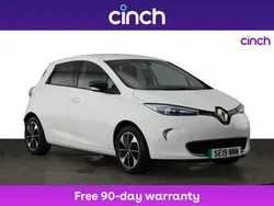White Used 2019 Renault Zoe Dynamique Hatchback | £8,249 (Fair price)