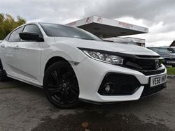 White Used 2019 Honda Civic Sport Hatchback | £12,495 (Fair price)
