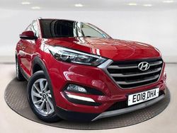 Red Used 2018 Hyundai Tucson SE SUV | £11,449 (Good price)